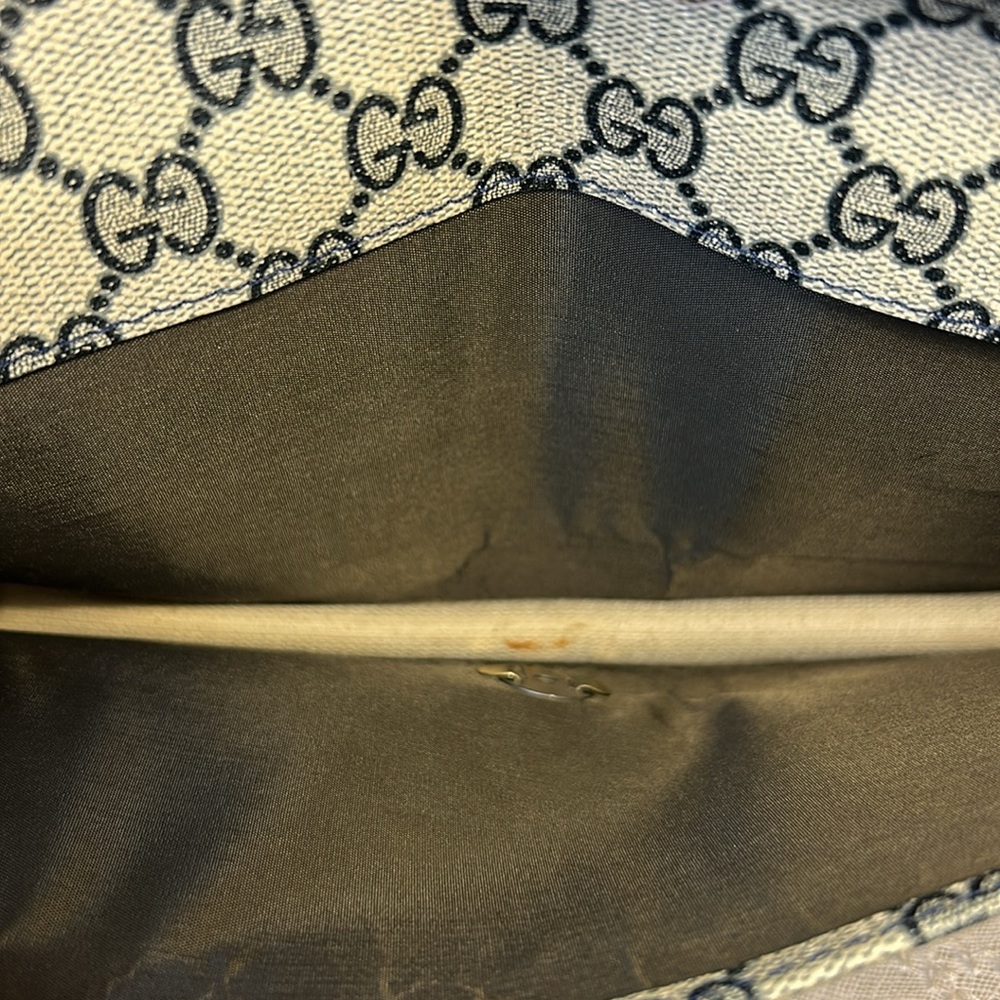 Gucci vintage (1970s?) clutch in excellent condition for its age - Picture 10 of 15